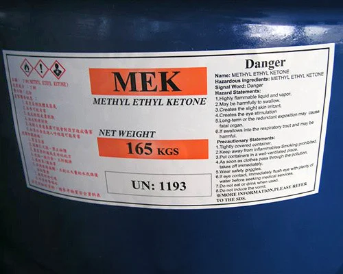 Technical Specifications for Methyl Ethyl Ketone (MEK) Purchasing